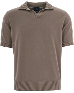 Paul & Shark Polo Shirts - Grey