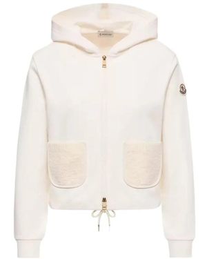 Moncler Zip-Throughs - Blanco