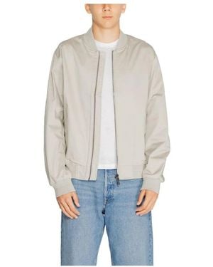 Calvin Klein Bomber Jackets - Grey