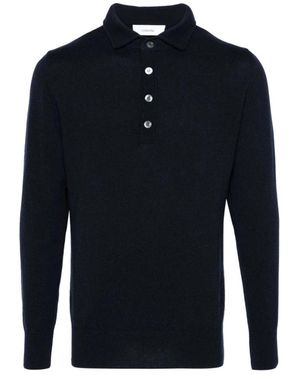 Lardini V-Neck Knitwear - Azul