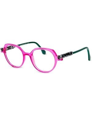 Face A Face Glasses - Pink