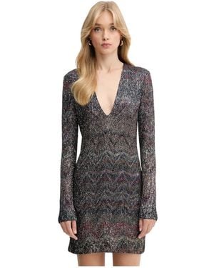 Missoni Sequin Fitted Mini Jurk - Zwart