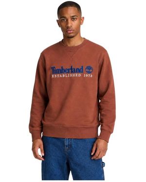 Timberland Hoodies & Sweatvesten ,Bruin ,Sweatshirts - Rood