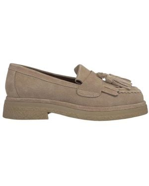 Alma En Pena. Loafers - Grey