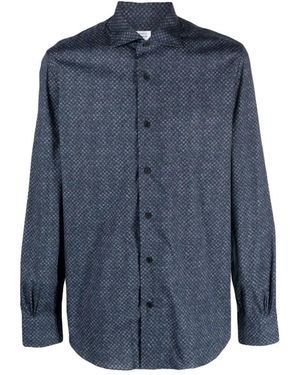 Mazzarelli Casual Shirt - Blauw