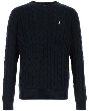 Polo Ralph Lauren Round-Neck Knitwear - Blue
