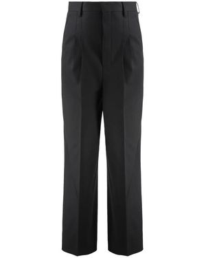 Ami Paris Wide Trousers - Nero
