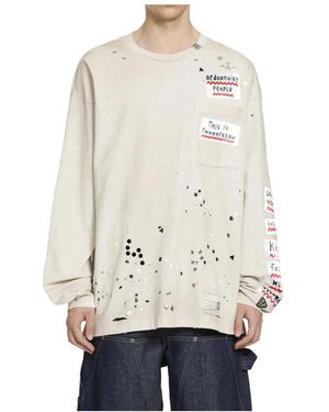 Maison Mihara Yasuhiro Sweatshirts - Natural