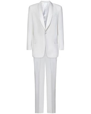 Givenchy Single Breasted Suits - White