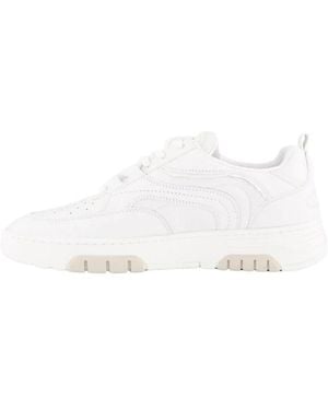 STREIM Schoenen ,Wit ,Leer Primo Basket Rip Sneaker