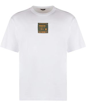 K-Way T-Shirts - White