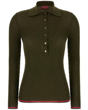 Gucci Cashmere Knitwear - Verde
