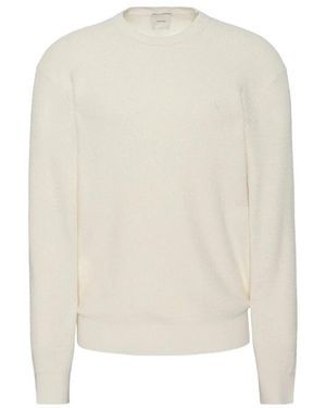 Calvin Klein Round-Neck Knitwear - White