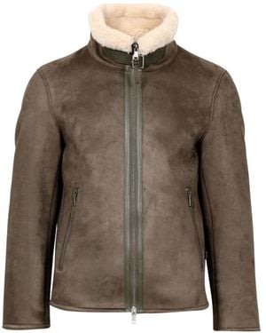 AT.P.CO Faux Fur & Shearling Jackets - Verde