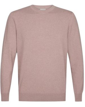 Profuomo Round-Neck Knitwear - Rosa