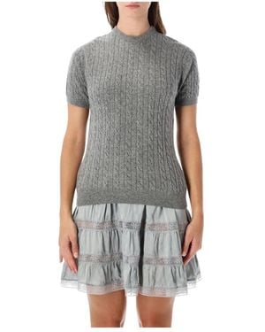 GIMAGUAS Round-Neck Knitwear - Grigio