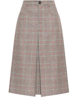 Maliparmi Midi Skirts - Gris