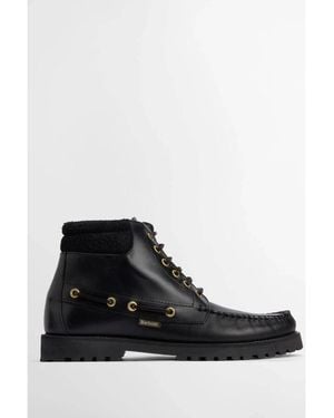 Barbour Lace-Up Boots - Black