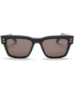 Akoni Accessoires ,Groen ,Columba Squared Eyeglasses - Grijs