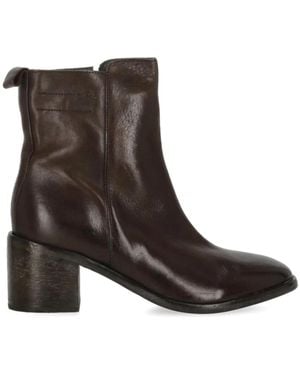 Moma Heeled Boots - Marron