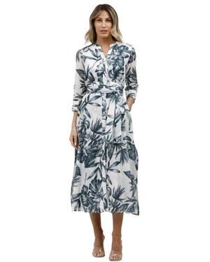 ROSSO35 Shirt Dresses - Blue