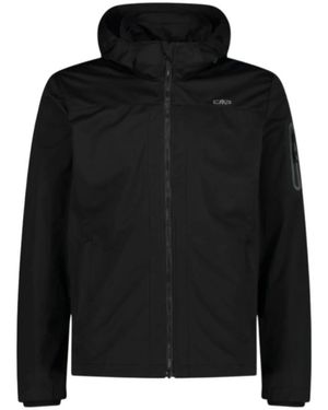 CMP Fitness ,Zwart ,Polyester Light Softshell Jacket