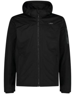 CMP Leichte Softshelljacke - Schwarz