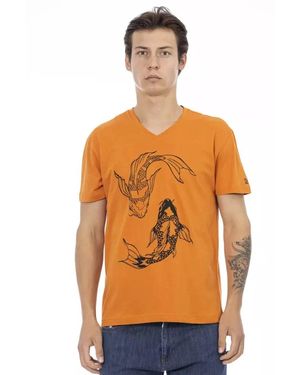 Trussardi T-Shirts - Orange