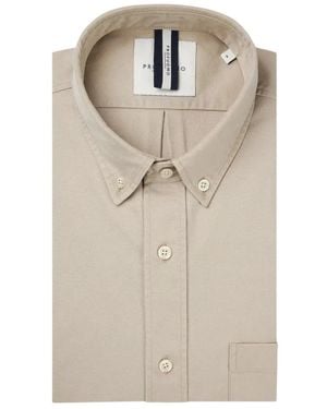 Profuomo Casual Shirts - Natural