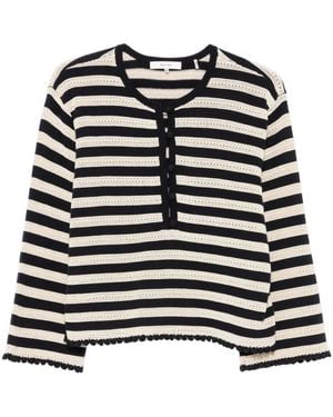FRAME Round-Neck Knitwear - Negro