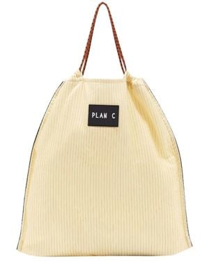 Plan C Tote Bags - Neutro