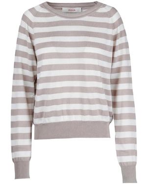 Jucca Maglia A Righe - Grau