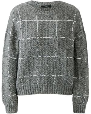 Ouí Trui Met Ronde Hals - Grijs