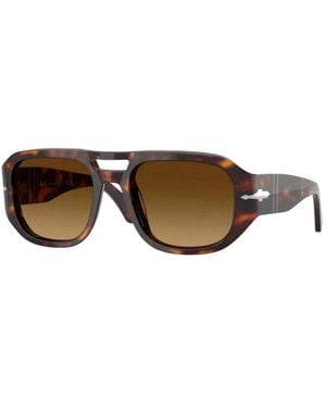 Persol Pilot Style Sonnenbrille - Braun