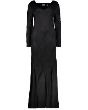 Burberry Maxi Dresses - Black