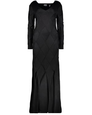 Burberry Maxi Dresses - Black