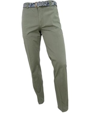 Meyer Straight Trousers - Green