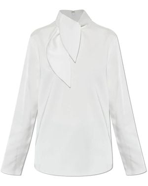 Emporio Armani Satin Top - Wit