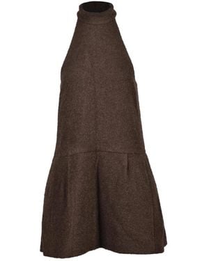 we11done Short Dresses - Brown