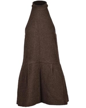 we11done Short Dresses - Brown