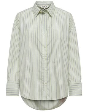 ONLY Onloregon Alva Ls Reg Shirt - Grijs