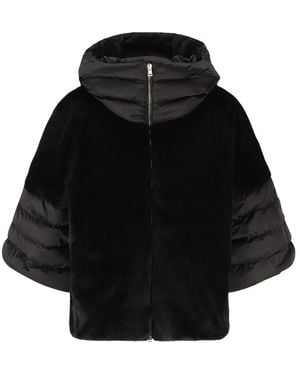 Herno Faux Fur & Shearling Jackets - Black