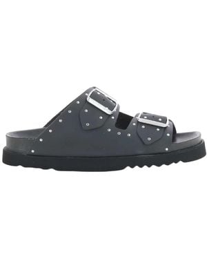 Scholl Sliders - Zwart