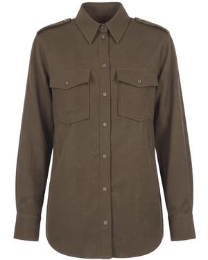 Ottod'Ame Overhemden ,Groen ,Shirts