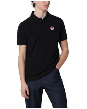 Canada Goose Polo Shirts - Negro