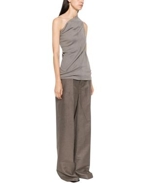 Rick Owens Tops ,Grijs ,One-Shoulder Top - Bruin