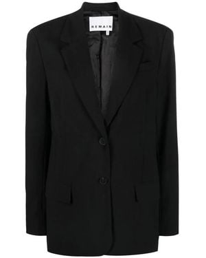 REMAIN Birger Christensen Blazers - Black
