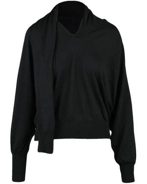 Jucca V-Neck Knitwear - Negro
