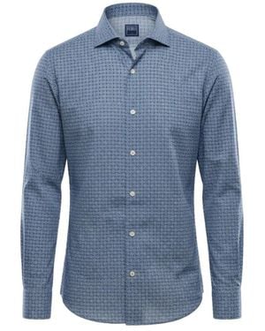 Fedeli Casual Shirts - Blue