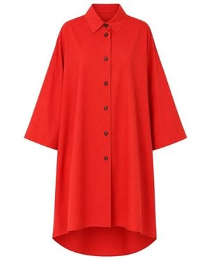 Max Mara Shirt Dresses - Rojo